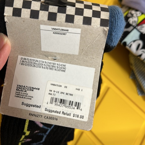 Vans 2pk socks - Picture 2 of 3